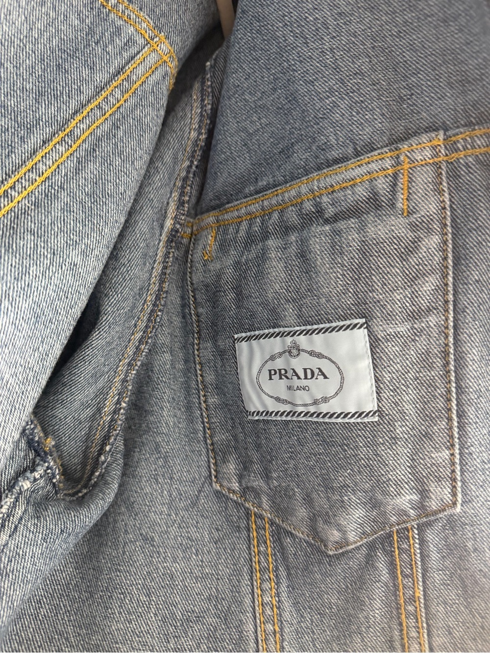 Prada Denim blouson jacket - Picture 5 of 7